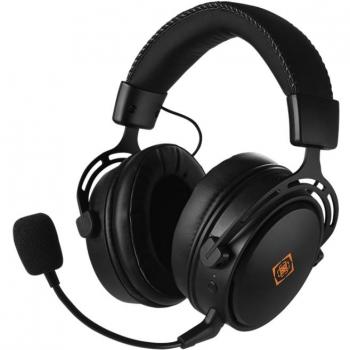 Auriculares Gaming Deltaco GAM-109 Inalámbricos y Alámbricos Diadema Negro
