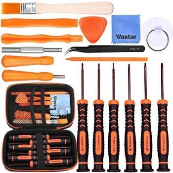 Vastar Juego de Destornilladores para Nintendo 3,8 mm y 4,5 mm - 15 en1 Hermoso Embalaje y Juego de Herramientas de Reparación para Teléfono, Consola Nintendo Switch, Nintendo DS, Wii, Consola