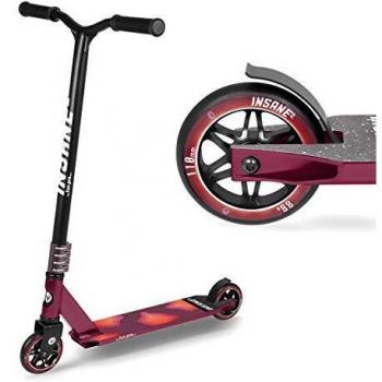 Patinete Stunt Fun Pro Insane 2 - Adultos y Niños - Carga máxima 100 kg - Ruedas de 110 mm - Diseño Pop Cat