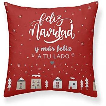 Funda de cojín Belum Laponia Multicolor 50 x 50 cm, 100% algodón