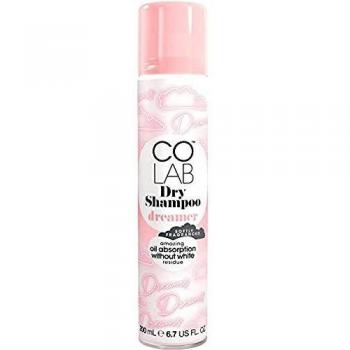 COLAB - Champú en Seco - Dreamer - 200 ml - Con Aroma a Algodón y Almizcle - Cabello Limpio y Fresco al Momento - Aporta Volumen y Movimiento - Cruelty Free - Vegano - Champú Seco Mujer