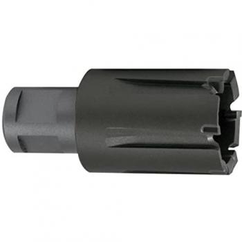 Broca Hueca Tecrona con Dientes de Metal Duro y Vástago Weldon (3/4) para Raíles, Profundidad de Corte 30 mm (Ø 27,5 mm)