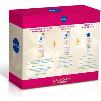 NIVEA Pack Luminous Antimanchas Tratamiento Avanzado Facial y Crema de Manos