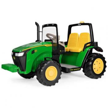 Tractor Eléctrico John Deere Dual Force Peg Perego 12V para Terrenos Irregulares - Ideal para Niños de 3 Años en Adelante