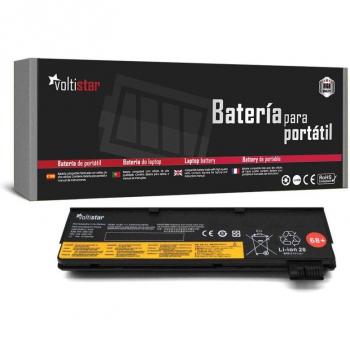 Batería para portátil Lenovo ThinkPad T450 X250 - Batería de 6 celdas, capacidad de 72Wh, compatible con modelos T450 y X250, voltaje de 11.1V, tecnología Li-ion