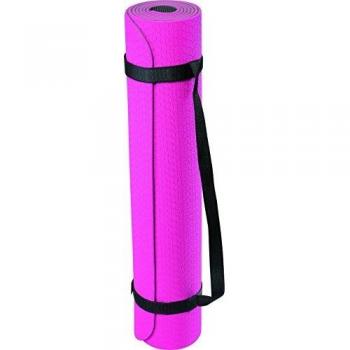 Estera de Yoga TPE Deuser Rosa/Gris Unisex - Tamaño Único
