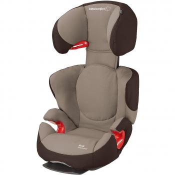 Bébé Confort Rodi AirProtect - Silla de coche para niños, alzador ligero de respaldo alto, 3.5-12 años, 15-36 kg, color marrón