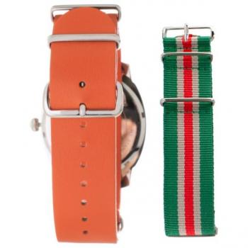 Reloj Folli Follie Hombre Analógico Cuarzo con Correa de Cuero WT14T0015DNA 40mm