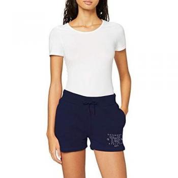 Superdry Track & Field Short Pantalones Cortos, Azul