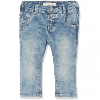 NAME IT Nbmsofus Dnmclas 1159 Pant Noos, Jeans para Bebés, Azul Light Blue Denim, 62