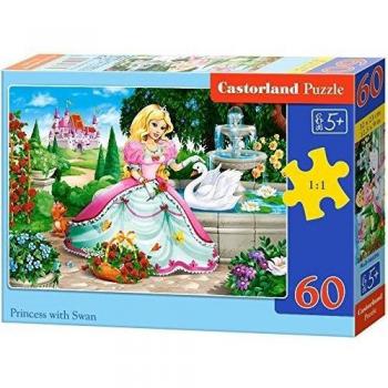 Puzzle Castorland Princesa con Cisne 60 Piezas