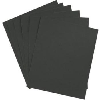 3M Hojas de abrasivos Wetordry 734 P500, 230 mm x 280 mm, caja de 50 hojas