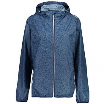 CMP Women's Rain Fix Hood Jacket Blue S