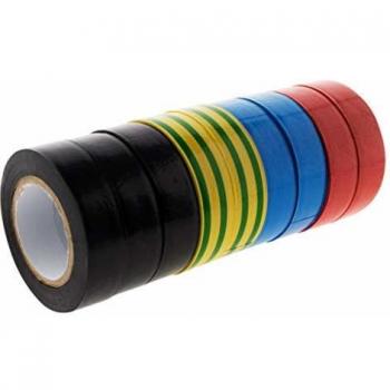 Pack 9 Cintas Aislantes 15mm x 10m - Zenitech