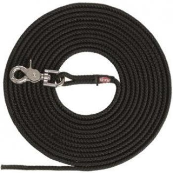 Correa de Rastreo Redonda Trixie con Mosquetón para Perros 5 m