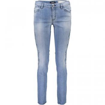 Just Cavalli Light Blue Cotton Skinny Jeans - W26