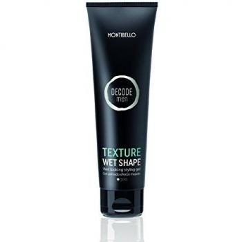 Montibel-Lo Decode Texture Men Wet Shape, Gel Efecto Mojado, 150 ml