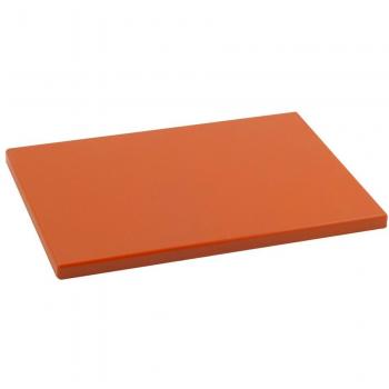 Metaltex -  Tabla de cocina, Polietileno, Mandarina, 33 x 23 x 1,5 cm