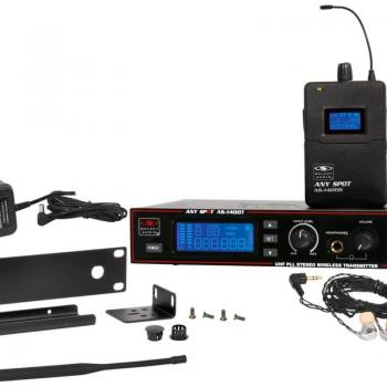Galaxy Audio AS-1406-2M In-Ear Twin Pack Monitor System, EB6, M: 516 to 558MHz