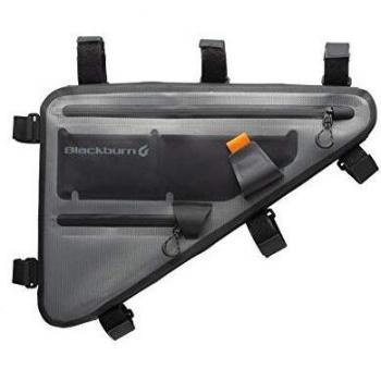 Bolsa de Cuadro Blackburn Outpost Elite 3.37L Impermeable Negra-Gris para Bicicleta