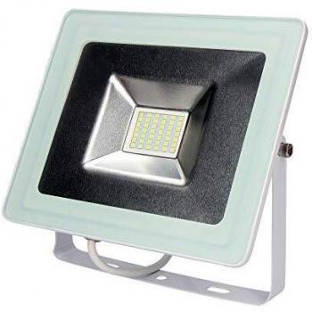 Edm Grupo 70375 Foco Proyector Led Extraplano, SMD Ip65 220-240V 50W, 6400K Luz Fria, 3500 Lumens, Negro