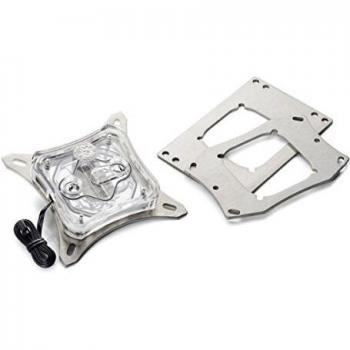 Bitspower CPU Waterblock Summit M, parte superior de acrílico transparente, RGB digital, Intel y AMD CPU