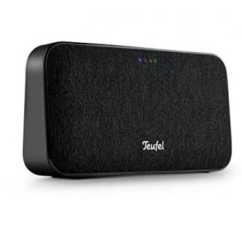 Altavoz Bluetooth Portátil Teufel Motiv Go Voice - 16 Horas de Batería, WiFi, Asistente de Google, Control por Voz, Negro