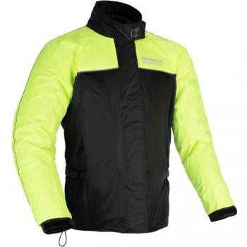 Chaqueta Impermeable para Moto Oxford Rainseal 2022 - Negro Amarillo (3XL)