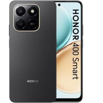 Smartphone Honor 400 Smart 5G - 8GB RAM, 256GB Almacenamiento, Pantalla 6.77, Cámara 108MP, Batería 6500mAh, Dual SIM, Negro (Velvet