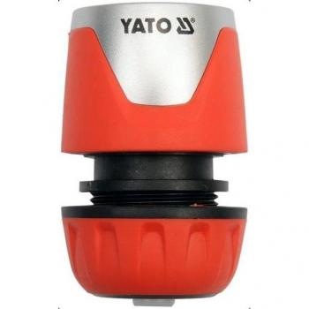 Conector de manguera Yato YT-99803, accesorio para manguera, material ABS, Polioximetileno (POM), Polipropileno (PP), Caucho termoplástico (TPR), colores