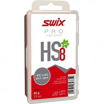 Cera en caliente Swix HS8 60 g rojo - Cera Plancha Hs8 -4ºc/+4ºc 60 G