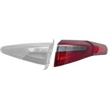 Piloto trasero VAN WEZEL 0125922 - Luz trasera exterior, compatible con vehículos específicos, diseño original de equipo (OE), fácil instalación, alta durabilidad y resistencia a condiciones climáticas adversas