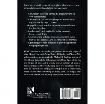 Collings, Michael R.: Wer significa hombre y otras historias de maravilla y terror - Edición en tapa blanda