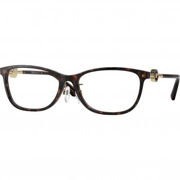 Versace VE3297D Asian Fit 108 Women's Eyeglasses Tortoiseshell Size 55 - Blue Light Block Available