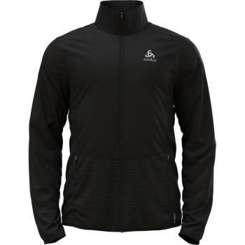 Chaqueta Odlo Run Easy Warm Hybrid para Hombre - Negra - XXL