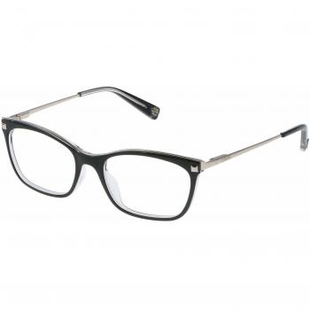 Loewe VLW917G520Z32 Monturas de Gafas, Black+Crystal, 55 Unisex