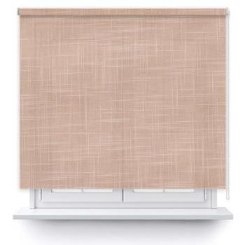 Estor Enrollable Translúcido Decorativo Miami SH Capuccino 150x250 - Tejido Elegante y Sofisticado con Video Explicativo para Instalar