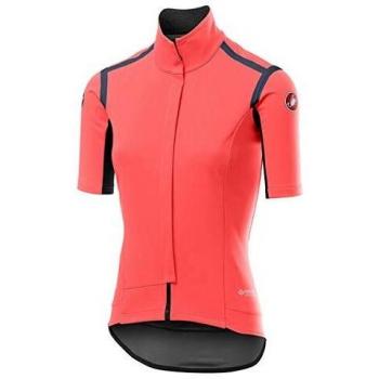 CASTELLI Gabba Ros W - Chaqueta Deportiva para Mujer, Mujer, Chaqueta Deportiva, 4519536, Rosa Brillante, S