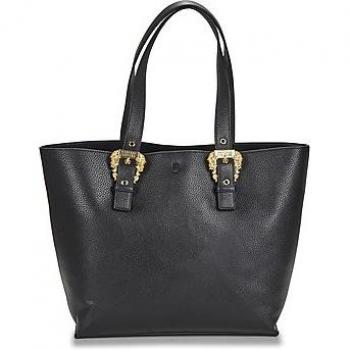 Versace Jeans Couture VA4BF9-ZS413-899 Women's Shopper Bag in Black, Black Bags with Baroque Buckle, Female, Size: ONE SIZE