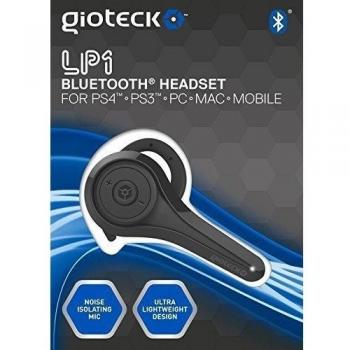 Gioteck - Headset Loop Bluetooth, Color Negro