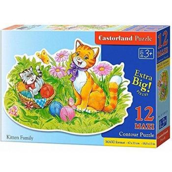 Castorland Kitten Family 12-Piece Puzzle