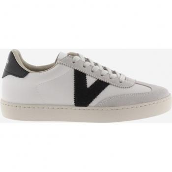 Zapatillas deportivas unisex ciclista con piezas de color y serraje en contraste
