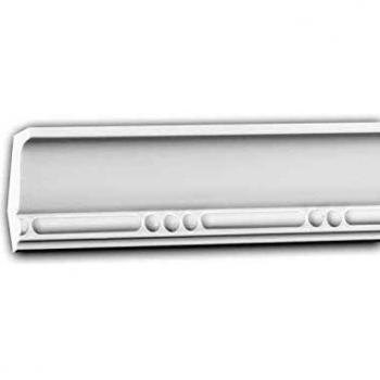 Cornisa Decorativa Profhome 150190 Estilo Neo-Empire Blanca 2 m