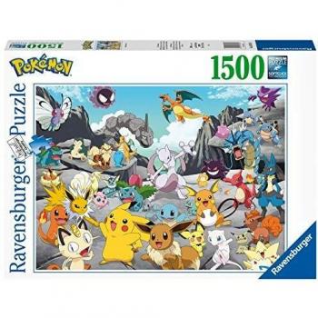 Ravensburger- AT: Pokémon Classics Puzzle 2D, Multicolor, 0