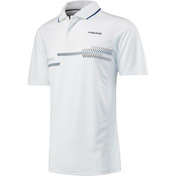 Cabeza niños 'Club Technical Polo para hombre, Niños, color blanco y azul marino, tamaño 128