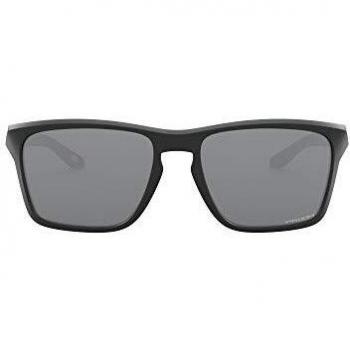 Oakley Sylas OO 9448 03 57 Sunglasses, Matte Black/Prizm Black, Size: One Size, Unisex