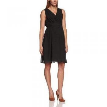 Noppies - Vestido premamá con cuello de pico sin mangas para mujer, talla 40, color Negro 006