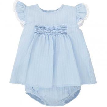 Conjunto de Jesusito para bebé niña con braguita a juego