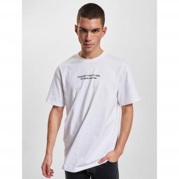 Mister Tee Oversized Fingerprint T-shirt in White