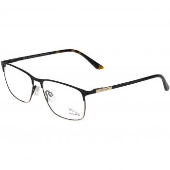 Jaguar 3123 6100 Gafas Recetadas para Hombre Negras con armazones negros y lentes de 57 mm